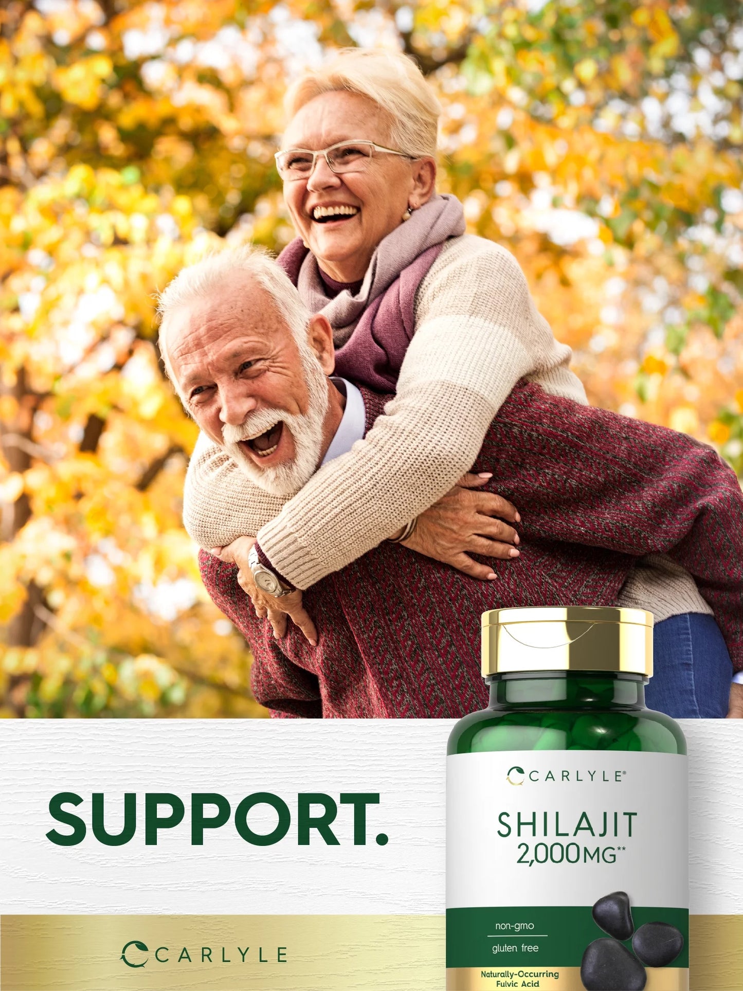 Shilajit Supplement | 2000Mg | 90 Capsules | Non-Gmo and Gluten Free | by