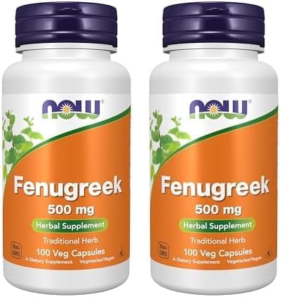 Fenugreek, 500 Mg, 100 Capsules