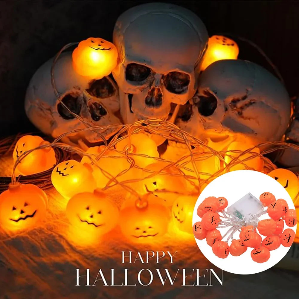  Halloween  Pumpkin Light String 1.5M/3M LED 