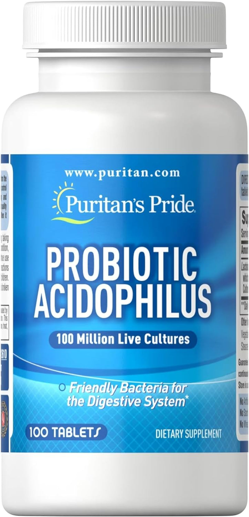 Probiotic Acidophilus, 100 Count