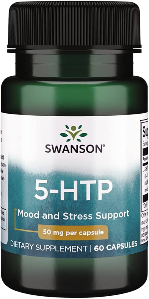 5-Htp - 50 Mg for Mood & Energy - 60 Capsules