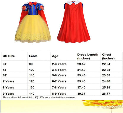 Halloween Princess Dress Costume for kids 