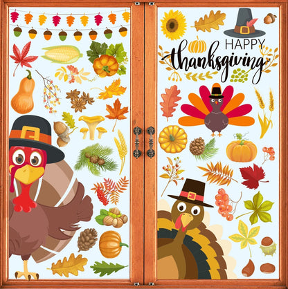 Halloween Window Clings - Thanksgiving available