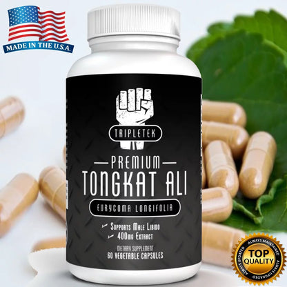 One Boost Testosterone Booster + Tripletek Tongkat Ali Extract Power Duo - Naturally Support Low T Quickly, Increase Energy, Libido & Stamina