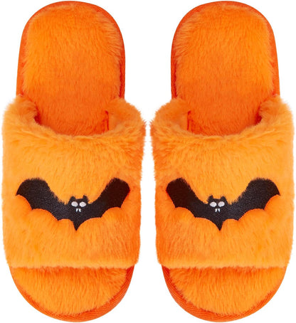 Halloween Pumpkin Slippers 