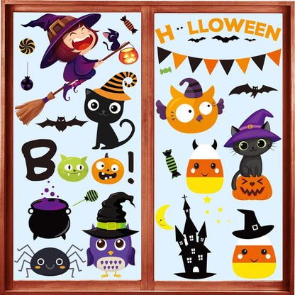 Halloween Window Clings - Thanksgiving available