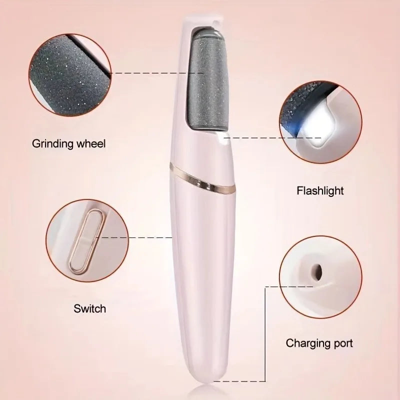 Electric Foot Grinder Pedicure Machine - USB Charging, Automatic, Portable & More!