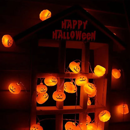  Halloween  Pumpkin Light String 1.5M/3M LED 