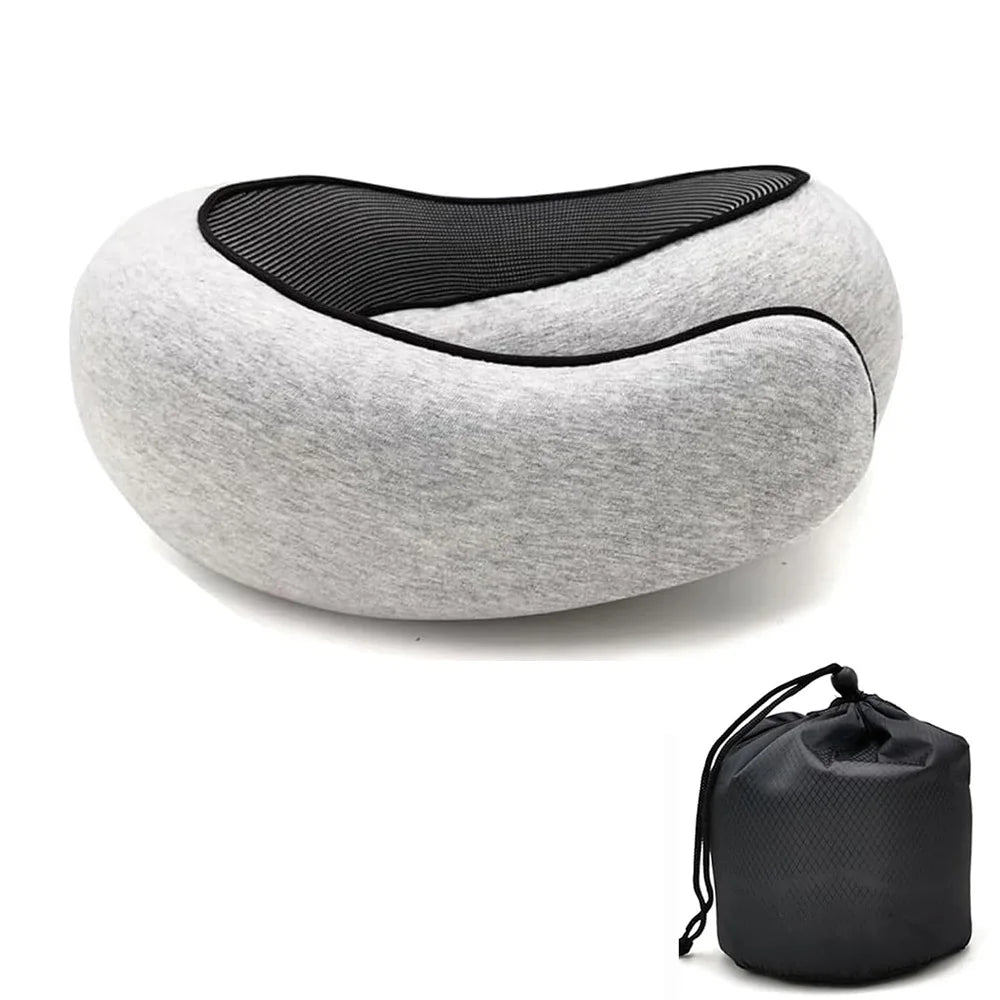 SnapNap Memory Foam Travel Pillow