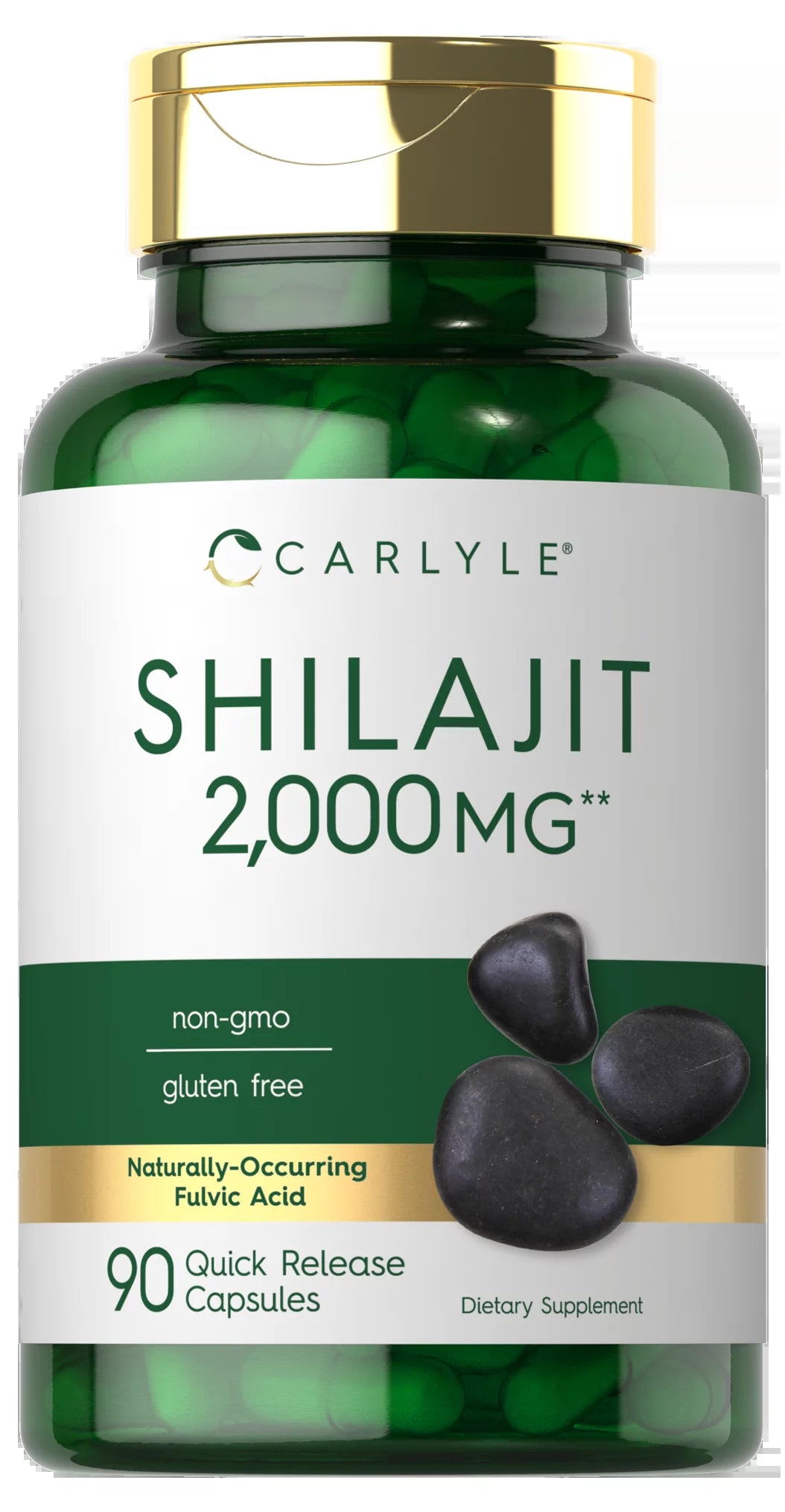 Shilajit Supplement | 2000Mg | 90 Capsules | Non-Gmo and Gluten Free | by