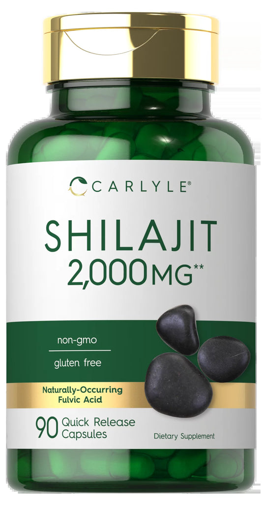 Shilajit Supplement | 2000Mg | 90 Capsules | Non-Gmo and Gluten Free | by