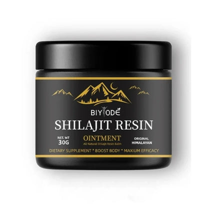 Pure Himalayan Shilajit Resin with Spoon with 85+ Trace Minerals & Fulvic Acid Care Lab Fulvic Acid Tested