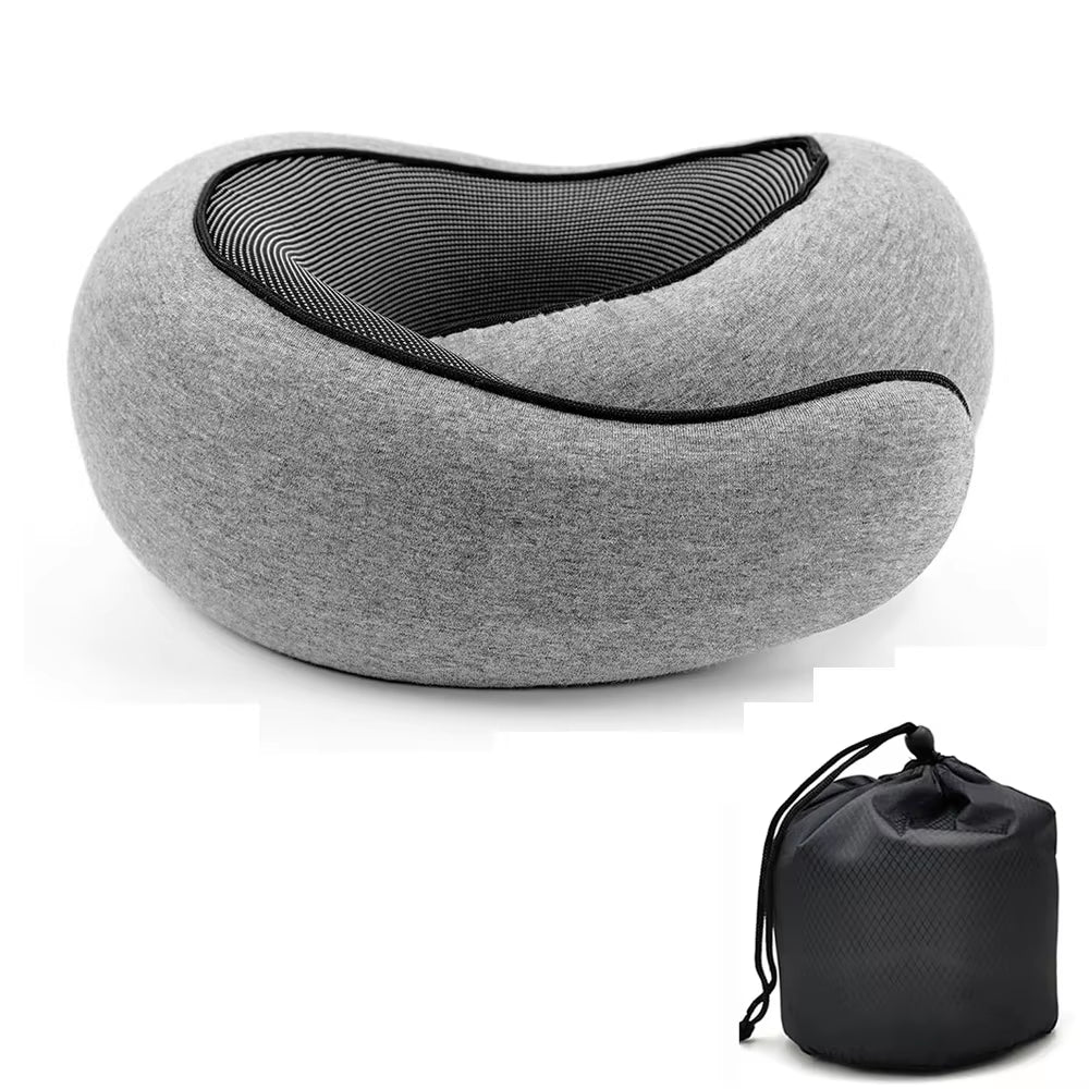 SnapNap Memory Foam Travel Pillow