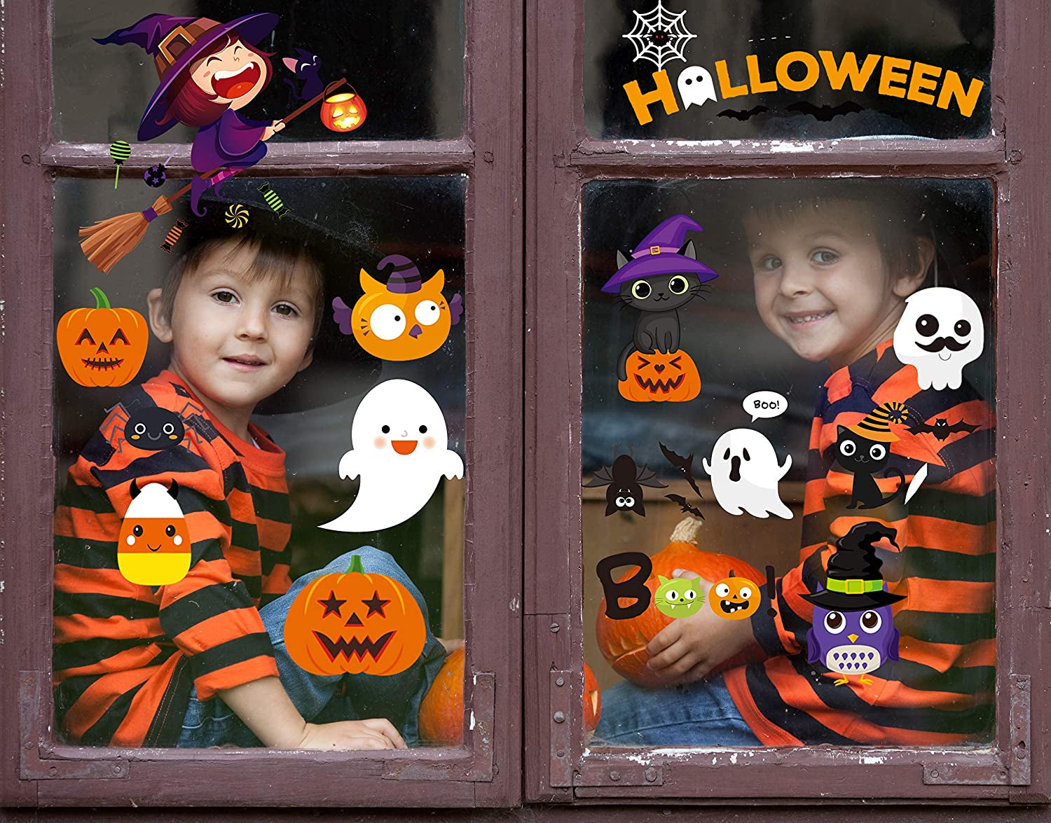 Halloween Window Clings - Thanksgiving available